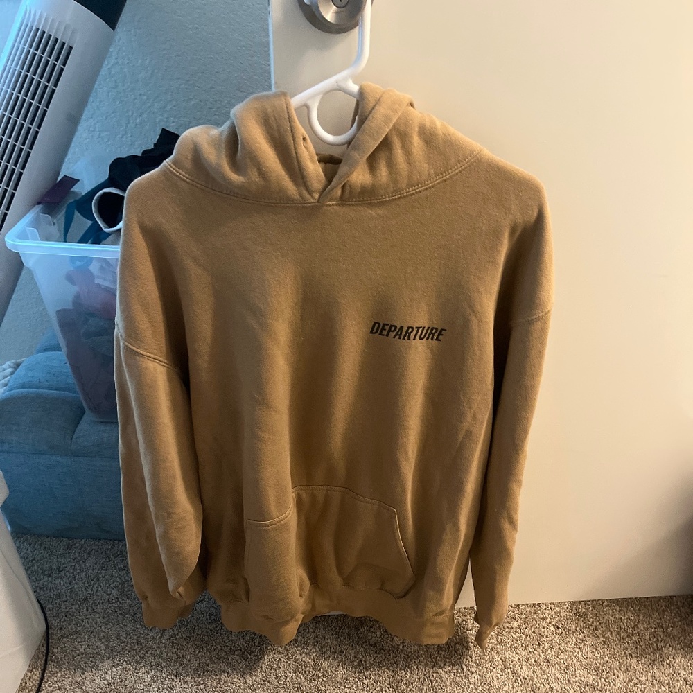 Departure oversized hoodie new size small